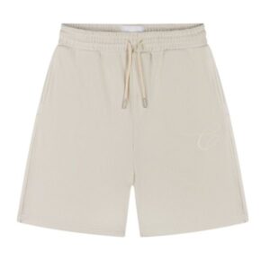Croyez Ribbed Korte Broek Off White