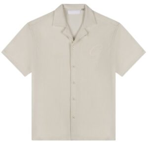 Croyez Ribbed Overhemd Off White