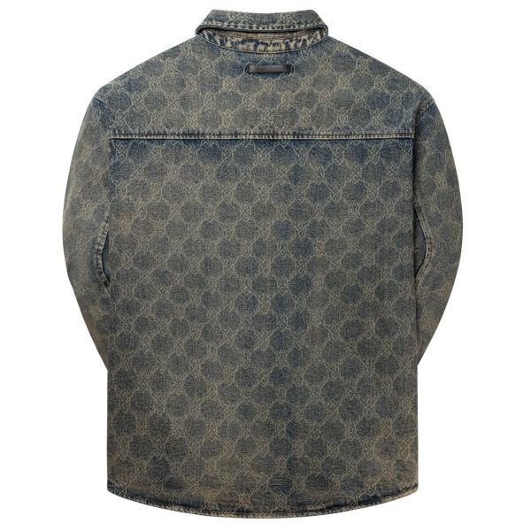 Daily Paper Shield Laser Spijkerjas Blauw