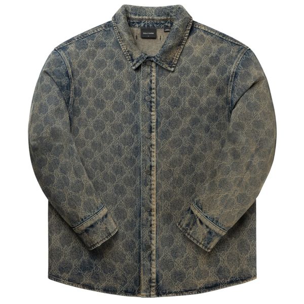 Daily Paper Shield Laser Spijkerjas Blauw