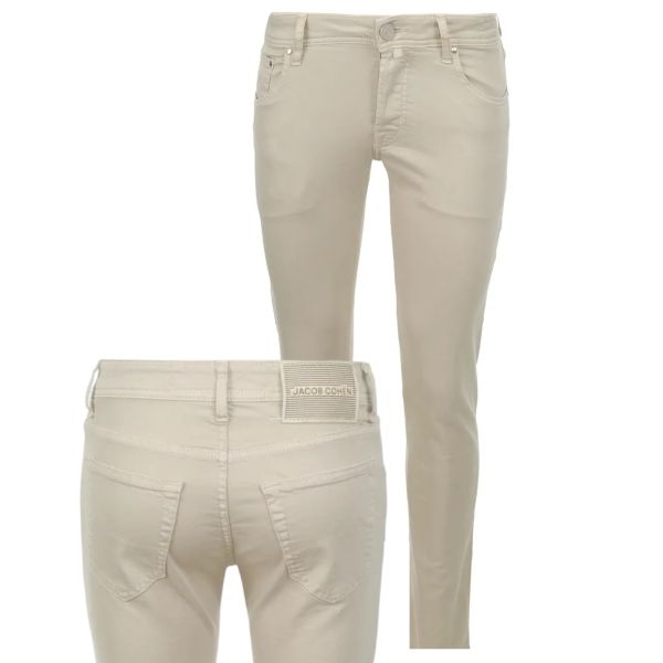 Jacob Cohën Nick Super Slim Jeans Beige