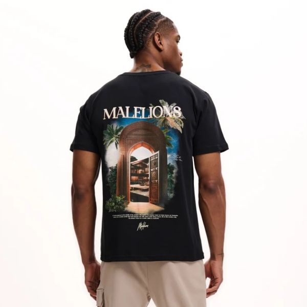 Malelions Amazon T-shirt Zwart