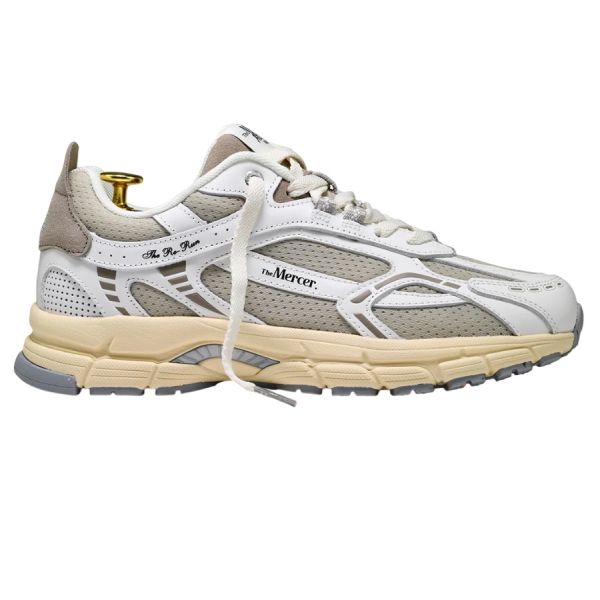 Mercer Amsterdam The Re-Run Vintage Sneaker Off White