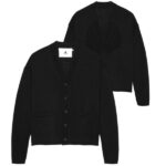 New Amsterdam Surf Association Knitted Cardigan Zwart