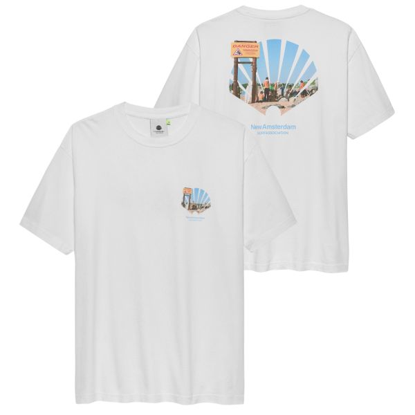 New Amsterdam Surf Association Road Trip T-shirt Wit