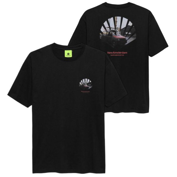 New Amsterdam Surf Association Road Trip T-shirt Zwart