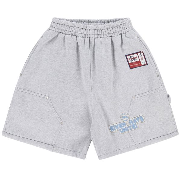 PAL Sporting Goods River Rats Double Knee Korte Broek Grijs