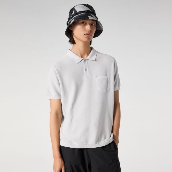 Parajumpers Raf Knitted Polo Grijs