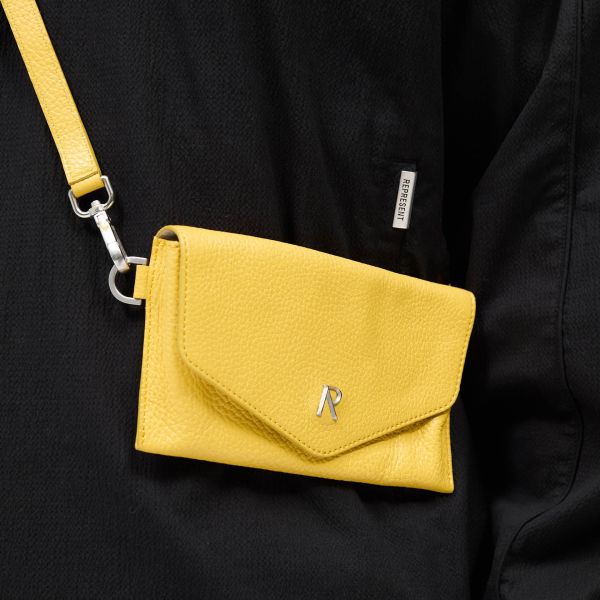 Represent Sunglasses Crossbody Bag Geel