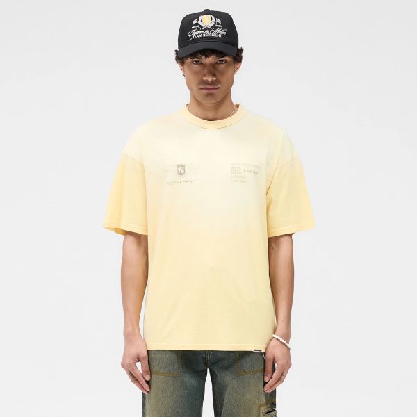 Represent Team Rep T-shirt Geel