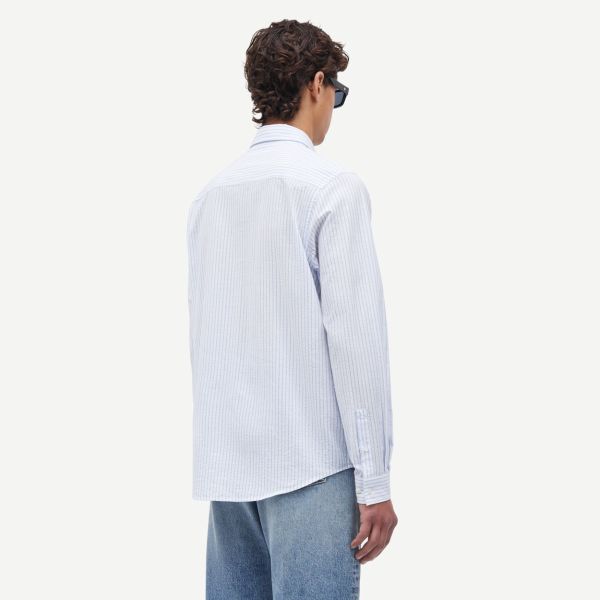 Samsøe Samsøe Saryan Overhemd Licht Blauw