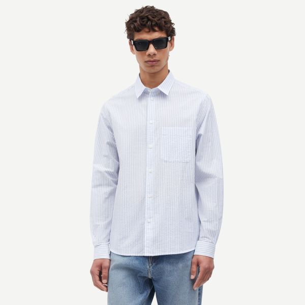 Samsøe Samsøe Saryan Overhemd Licht Blauw