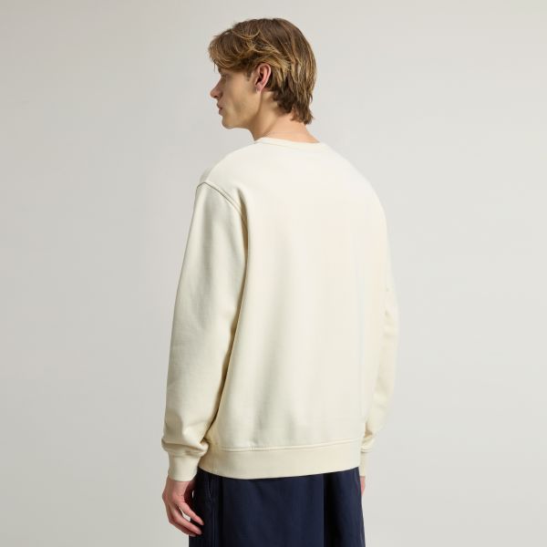 Woolrich Graphic Sweater Beige