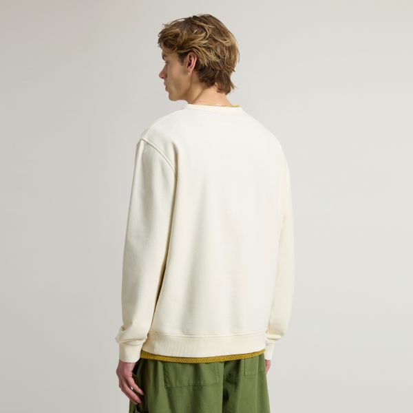 Woolrich Light Fleece Sweater Beige