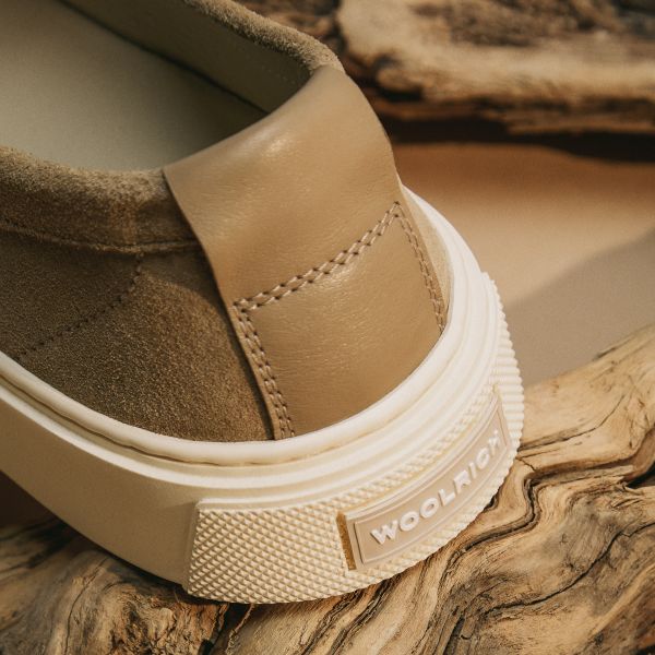 Woolrich Slip On Loafers Beige