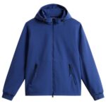Woolrich Soft Shell Jack Blauw