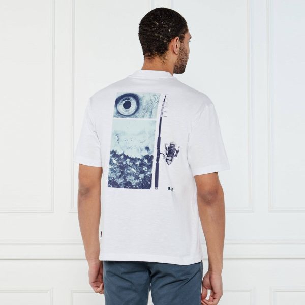 Boss Numbers T-shirt Wit