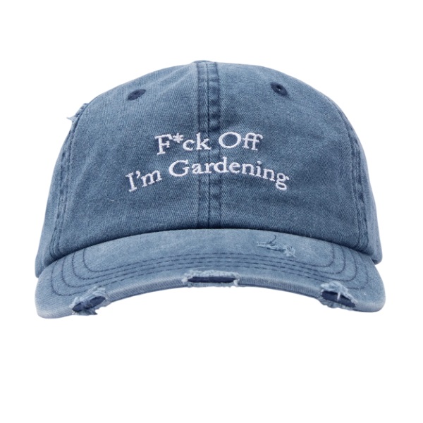 Bram's Fruit Gardening Distressed Cap Blauw