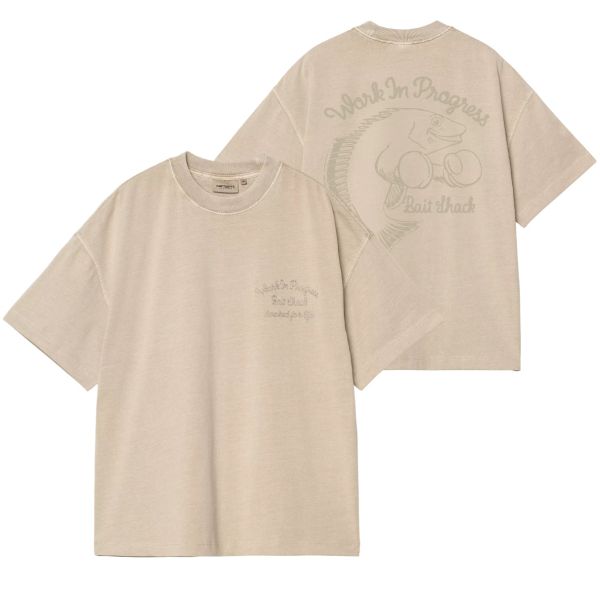 Carhartt WIP Bait Shack T-shirt Beige