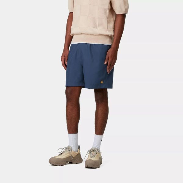 Carhartt WIP Chase Zwembroek Donker Blauw