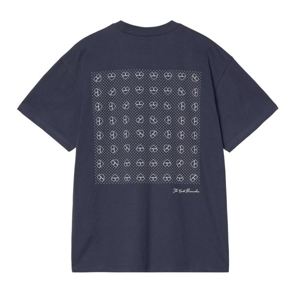 Carhartt WIP Furoshiki T-shirt Donker Blauw