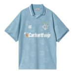 Carhartt WIP Hartt's Football T-shirt Blauw