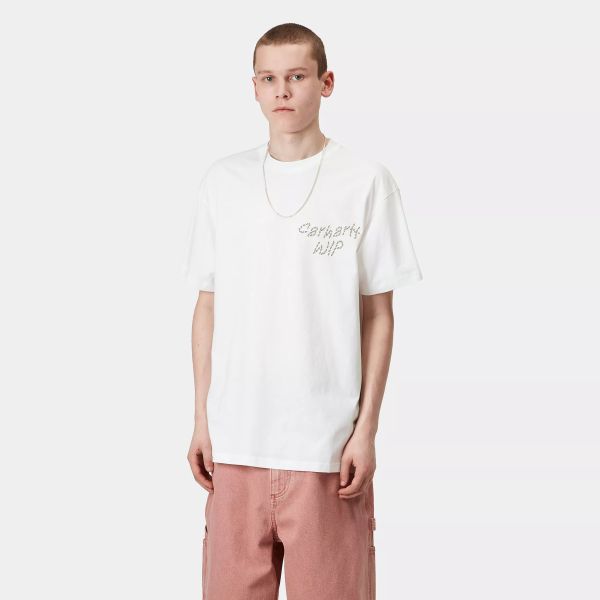 Carhartt WIP Sunflower T-shirt Wit