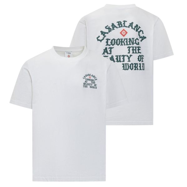 Casablanca Beauty Of The World T-shirt Wit