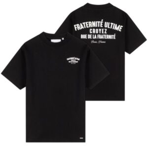 Croyez Fraternité T-shirt Zwart