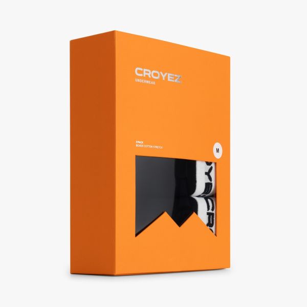 Croyez Logo Boxer 3-Pack Zwart