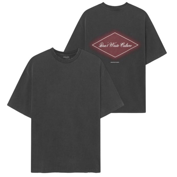 Don't Waste Culture Anvaya T-shirt Washed Zwart