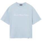 Don't Waste Culture Suren T-shirt Licht Blauw