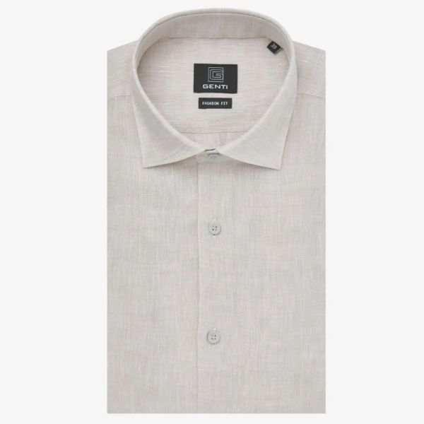 Genti Houston Overhemd Off White