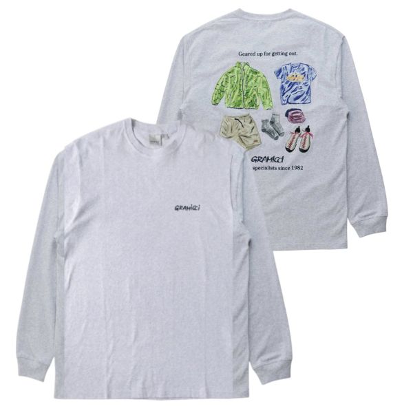 Gramicci Geared Up Longsleeve T-shirt Grijs