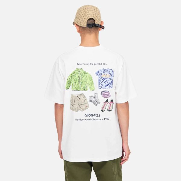 Gramicci Geared Up T-shirt Wit