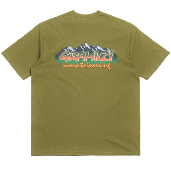 Gramicci Mountaineering T-shirt Donker Groen