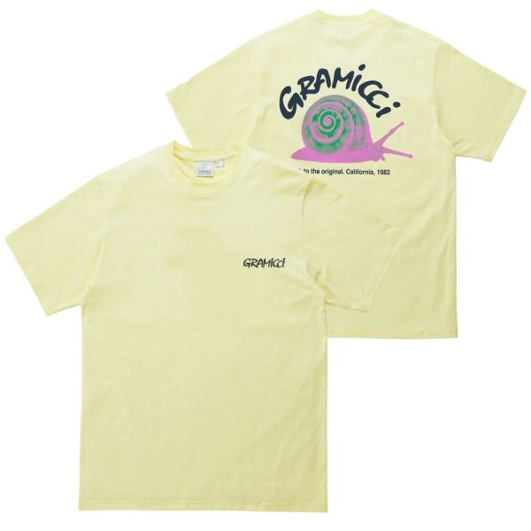 Gramicci Snail T-shirt Geel