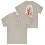 Gramicci Thumbprint T-shirt Bruin