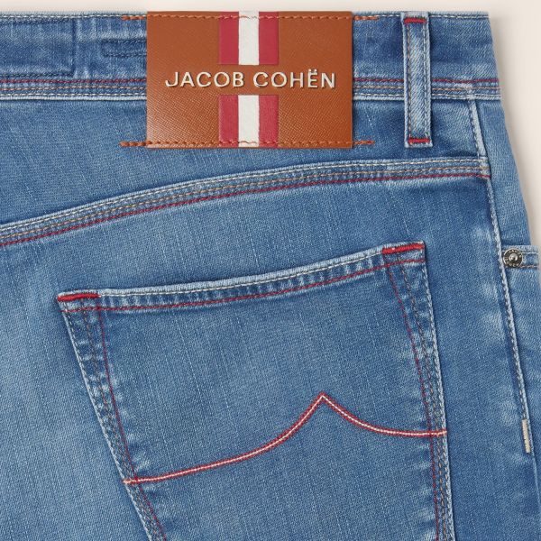 Jacob Cohën Nick Super Slim Jeans 300D Licht Blauw