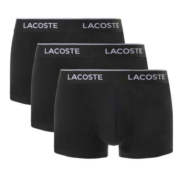 Lacoste Stretch 3-Pack Boxer Zwart