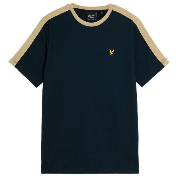 Lyle & Scott Contrast Taped T-shirt Navy