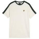 Lyle & Scott Contrast Taped T-shirt Off White