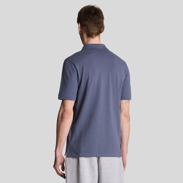 Lyle & Scott Plain Polo Donker Blauw