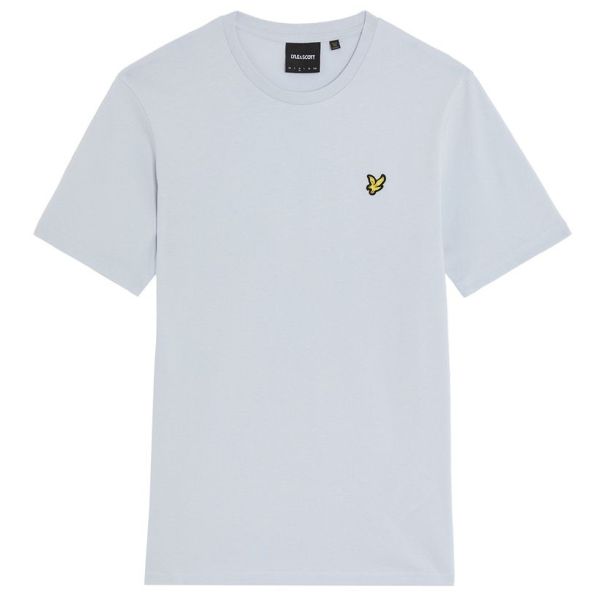 Lyle & Scott Plain T-shirt Licht Blauw