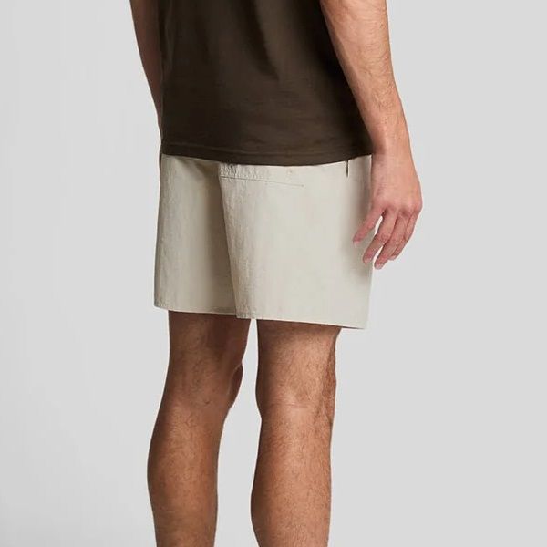 Lyle & Scott Zwembroek Beige