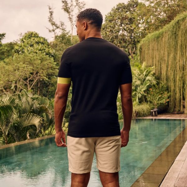 Malelions Captain T-shirt 2.0 Zwart