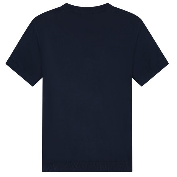 Malelions Knitted T-shirt Navy