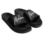Malelions Signature Slippers Zwart