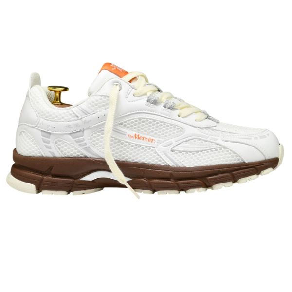 Mercer Amsterdam The Re-Run Grape Sneaker Wit/Bruin