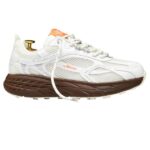 Mercer Amsterdam The Re-Run MAX Grape Sneaker Wit/Bruin